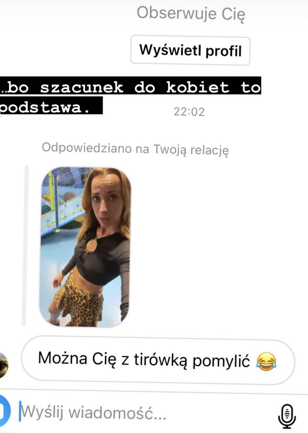 Marianna Schreiber przedstawia się aktualnie jako obrończyni praw kobiet