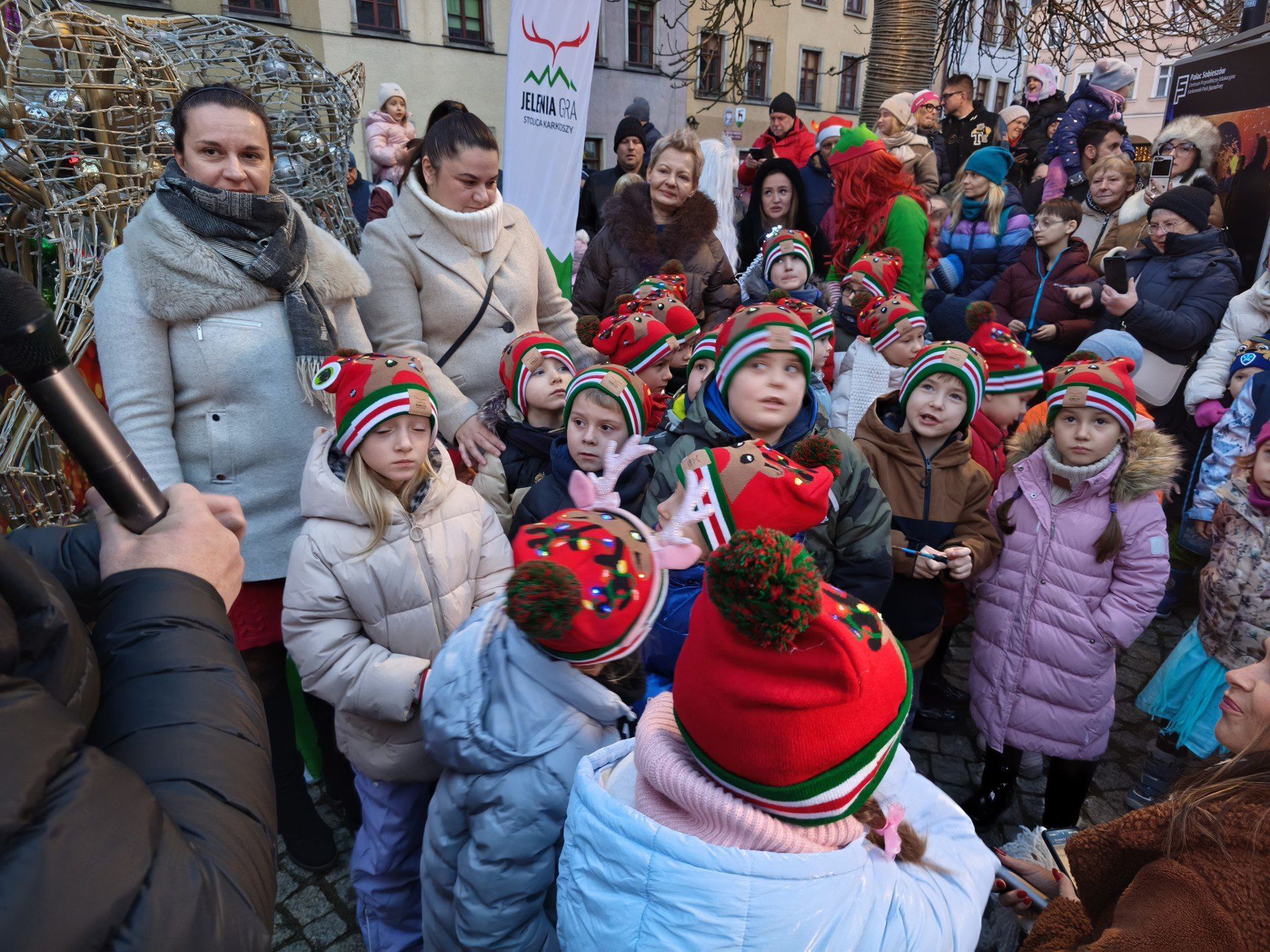 6.12.2025 Jelenia Góra. Oficjalne rozświetlenie choinki