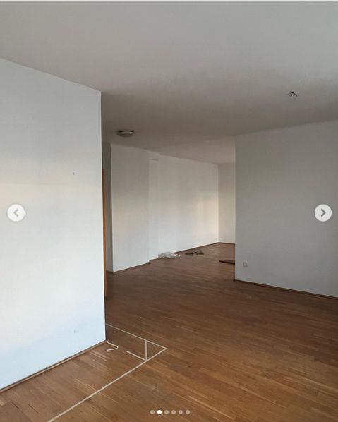 Izabella Krzan ogłasza rozpoczęcie remontu nowego mieszkania
