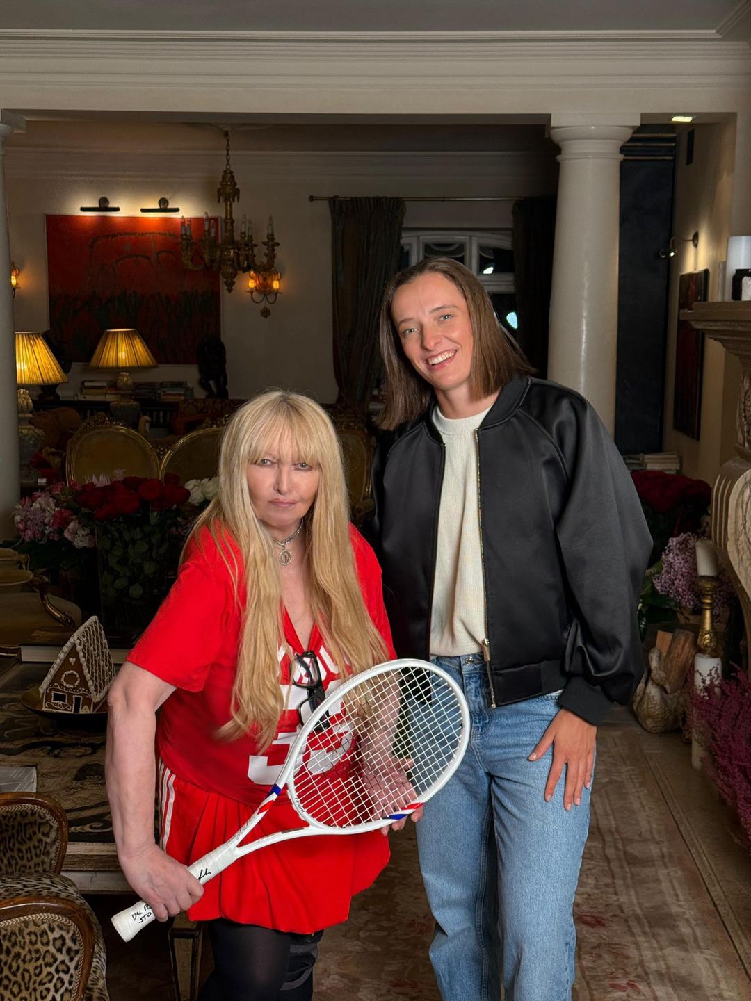 Maryla Rodowicz i Iga Świątek