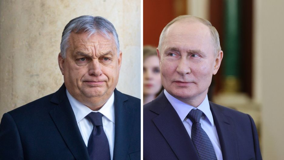 Viktor Orban i Władimir Putin