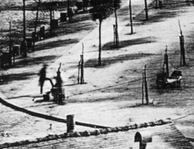 Najstarsza fotografia Paryża jest również pierwszym w historii zdjęciem, na którym widać ludzi 3