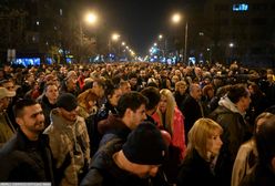 Niespokojnie w Belgradzie. Tysiące Serbów wyszło na ulice