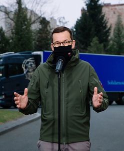 Konwój Wsparcia Seniora miał być "szansą" dla Morawieckiego?