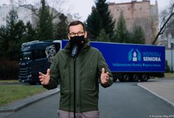 Konwój Wsparcia Seniora miał być "szansą" dla Morawieckiego?