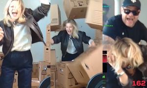 Małgorzata Kożuchowska na streamie ŁATWOGANGA za 5 mln zł drugi raz WJECHAŁA W KARTONY. "JESZCZE RAZ ZGINĘ I ZMARTWYCHWSTANĘ"