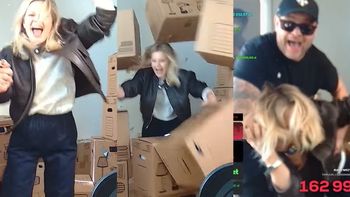 Małgorzata Kożuchowska na streamie ŁATWOGANGA za 5 mln zł drugi raz WJECHAŁA W KARTONY. "JESZCZE RAZ ZGINĘ I ZMARTWYCHWSTANĘ"