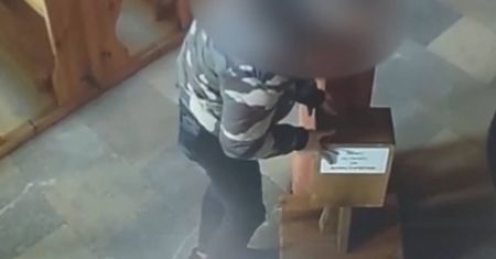 Oburzające nagranie z kościoła. Wszystko nagrała kamera