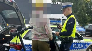 12-latek jechał hulajnogą. Policjanci szybko odkryli problem