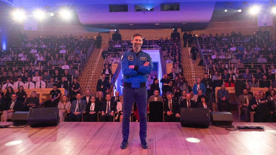 Sławosz Uznański-Wiśniewski odwiedził Rzeszów