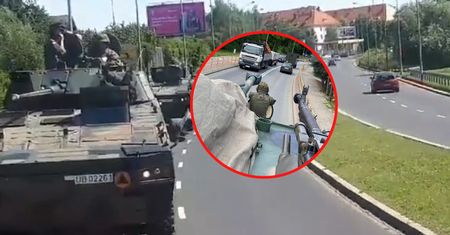 "Ponad tysiąc żołnierzy". Wojsko Polskie pokazuje kolumnę