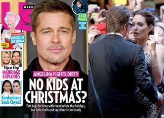 Brad Pitt nie zobaczy się z dziećmi w święta? "Jest smutny i sfrustrowany"