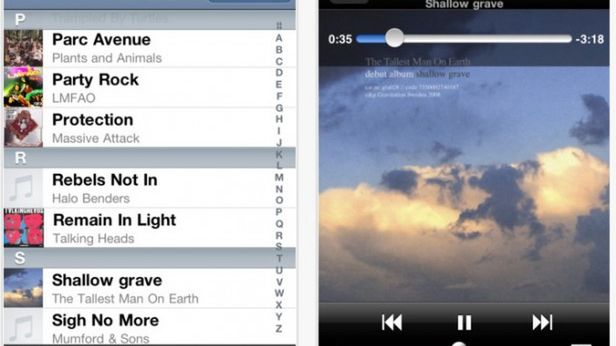 Streaming muzyki z Dropboxa do iPhone'a 1