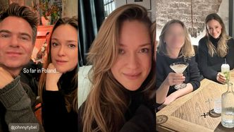 Alicja Bachleda-Curuś relacjonuje wizytę w Polsce: spotkanie z rodzinką, koktajle ze znajomymi, bankiet u Lubomirskiego... (ZDJĘCIA)