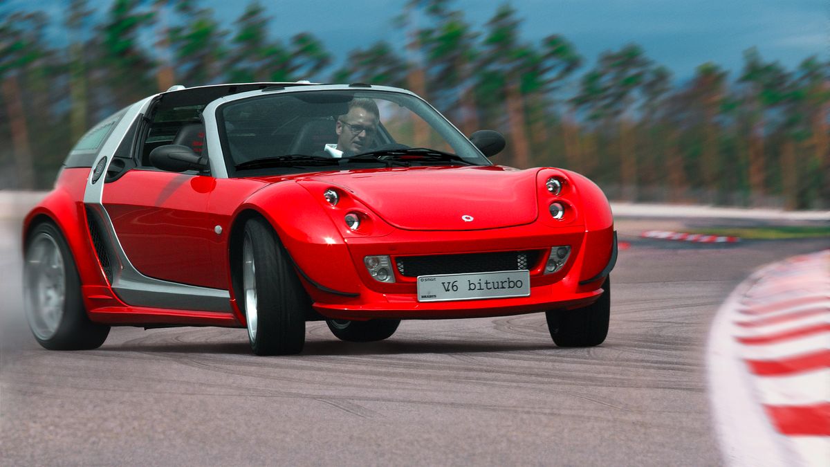 smart roadster coupe V6 Biturbo by Brabus