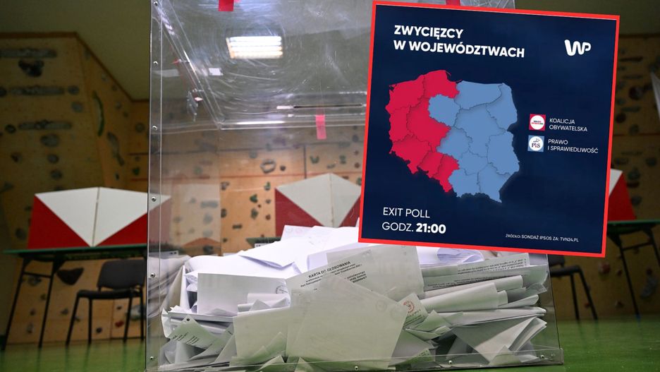 Wybory 2023. Wyniki. Tu zwyciężyła Koalicja Obywatelska