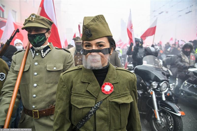 Marsz Niepodległości w Warszawie