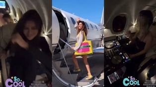 Natalia Siwiec dokumentuje imprezę na pokładzie PRYWATNEGO ODRZUTOWCA. Taka to pożyje? (ZDJĘCIA)