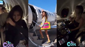 Natalia Siwiec dokumentuje imprezę na pokładzie PRYWATNEGO ODRZUTOWCA. Taka to pożyje? (ZDJĘCIA)
