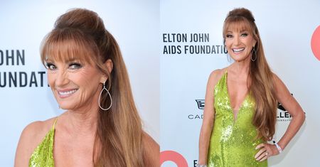 Oscary 2022. Zachwycają Jane Seymour przypomniała wszystkim, czym jest hollywoodzki szyk