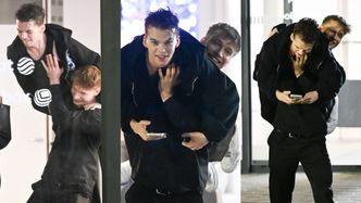 Jasper bryka ze swoim BYŁYM CHŁOPAKIEM za kulisami "Tańca z Gwiazdami". Miło, że mają takie relacje po rozstaniu? (ZDJĘCIA)