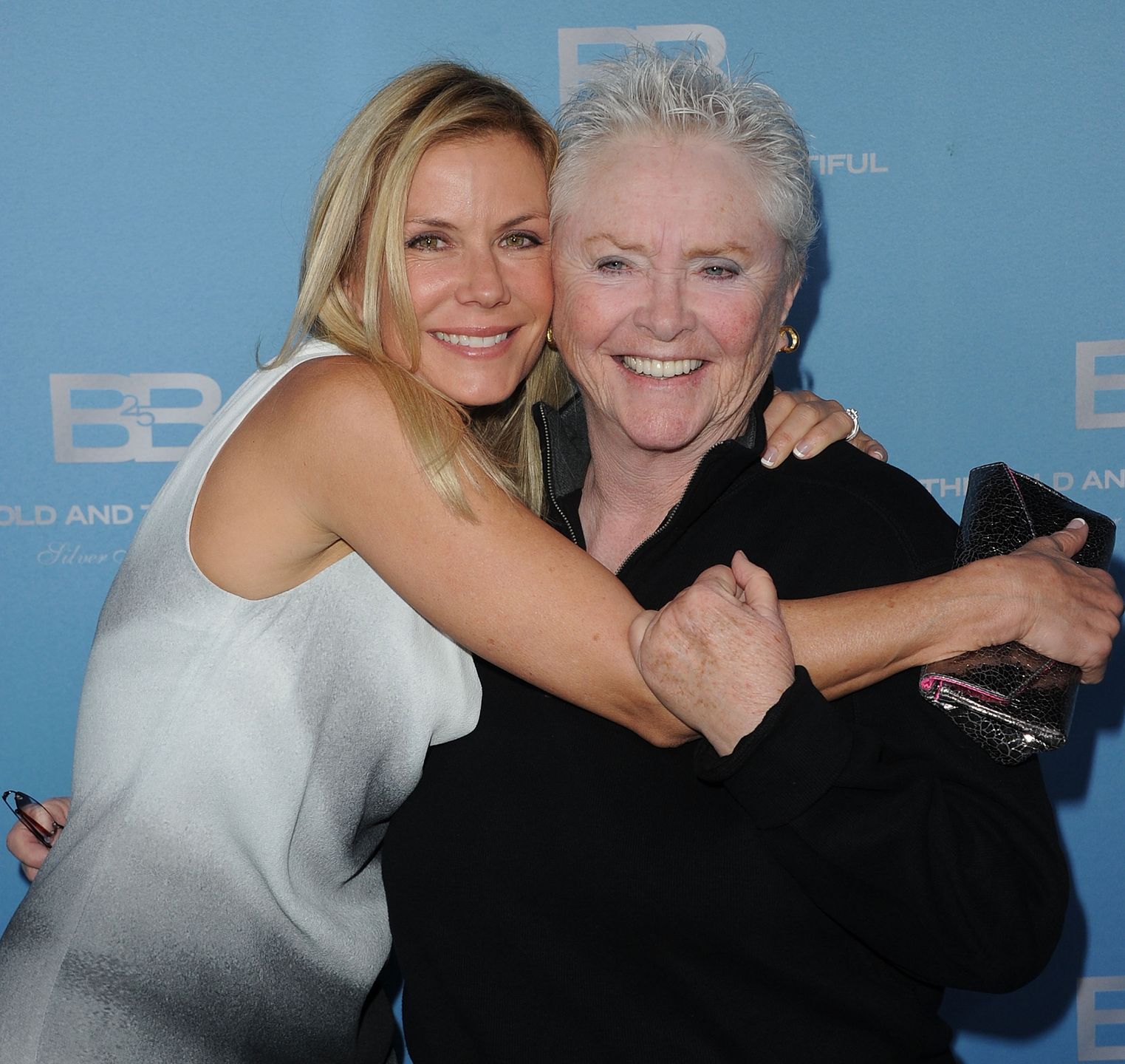25th Silver Anniversary Party For CBS' "The Bold And The Beautiful" - Silver Carpet ArrivalsLOS ANGELES, CA - MARCH 10:  Actresses Katherine Kelly Lang and Susan Flannery attend the 5th Silver Anniversary party for CBS' "The Bold And The Beautifu on March 10, 2012 in Los Angeles, California.  (Photo by Jason Merritt/Getty Images)Jason MerrittCelebrities, Radio, Television Show