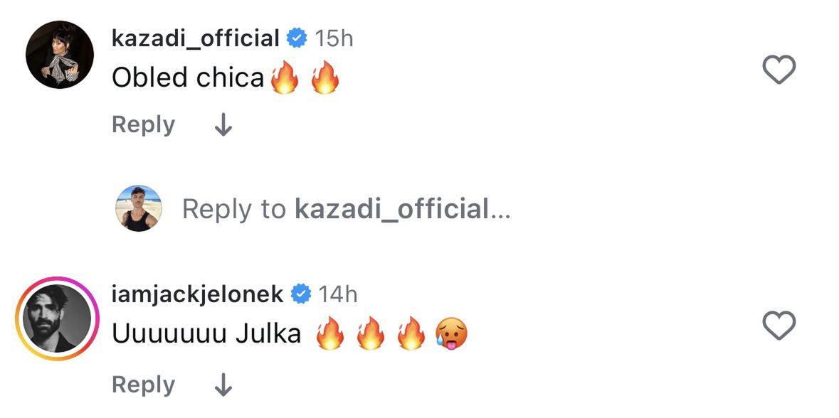 Patricia Kazadi i Jacek Jelonek