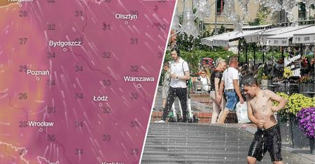 Znowu żar będzie lał się z nieba. Prognoza na najbliższe dni