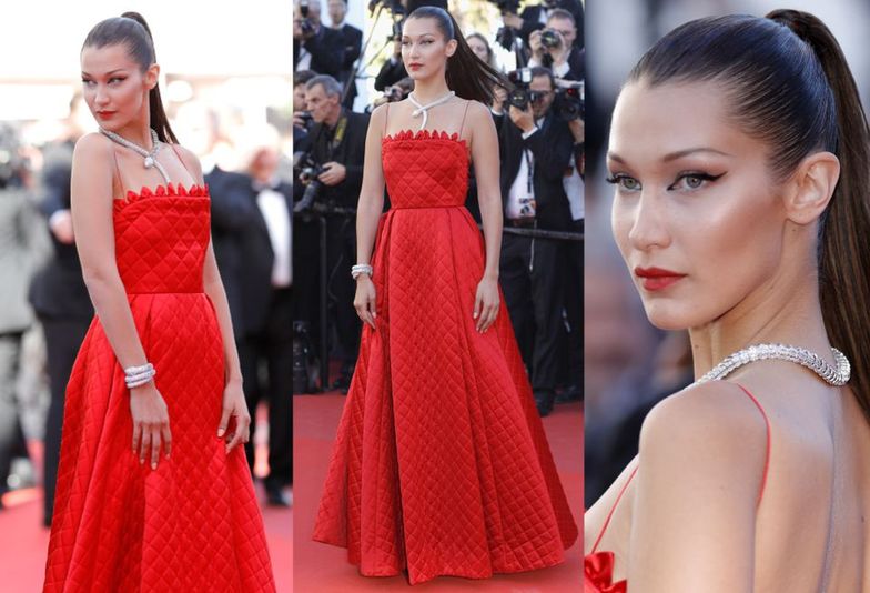 Bella Hadid w Dior Haute Couture