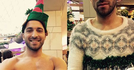 Rafał Maślak jako elf i śnieżynka: "Moja POJECHANA świąteczna stylówka" (FOTO)