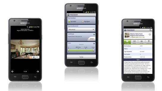 Aplikacja mobilna marki Morizon 1