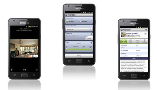 Aplikacja mobilna marki Morizon