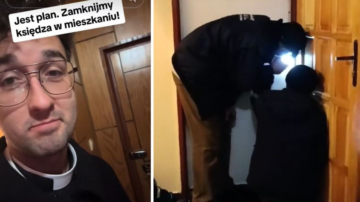 Młody ksiądz spędził u parafianki cztery godziny.