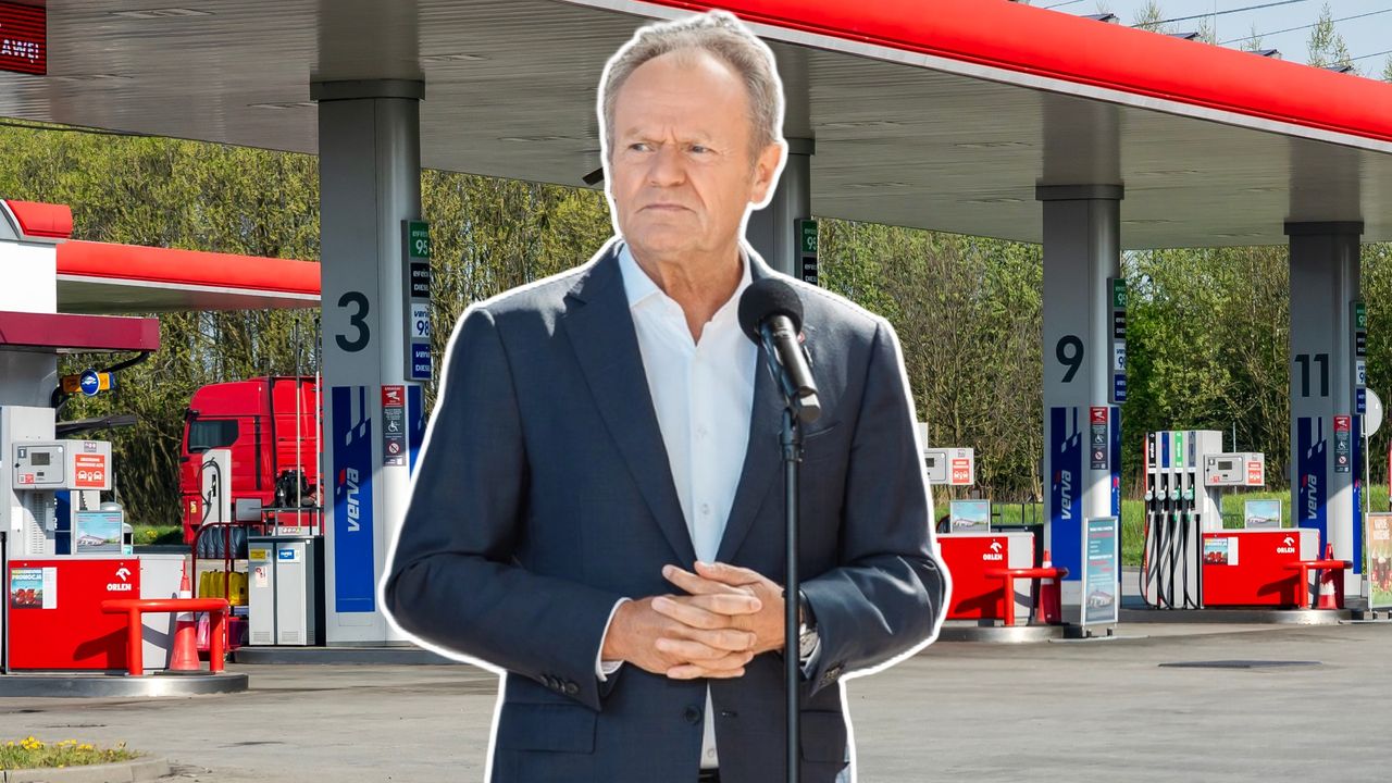 Tusk zapowiada możliwy ruch ws. cen paliw