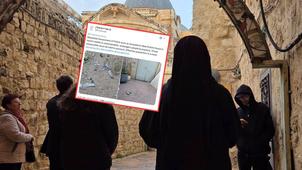 Izrael: Kolejny incydent pod Nowym Domem Polskim w Jerozolimie