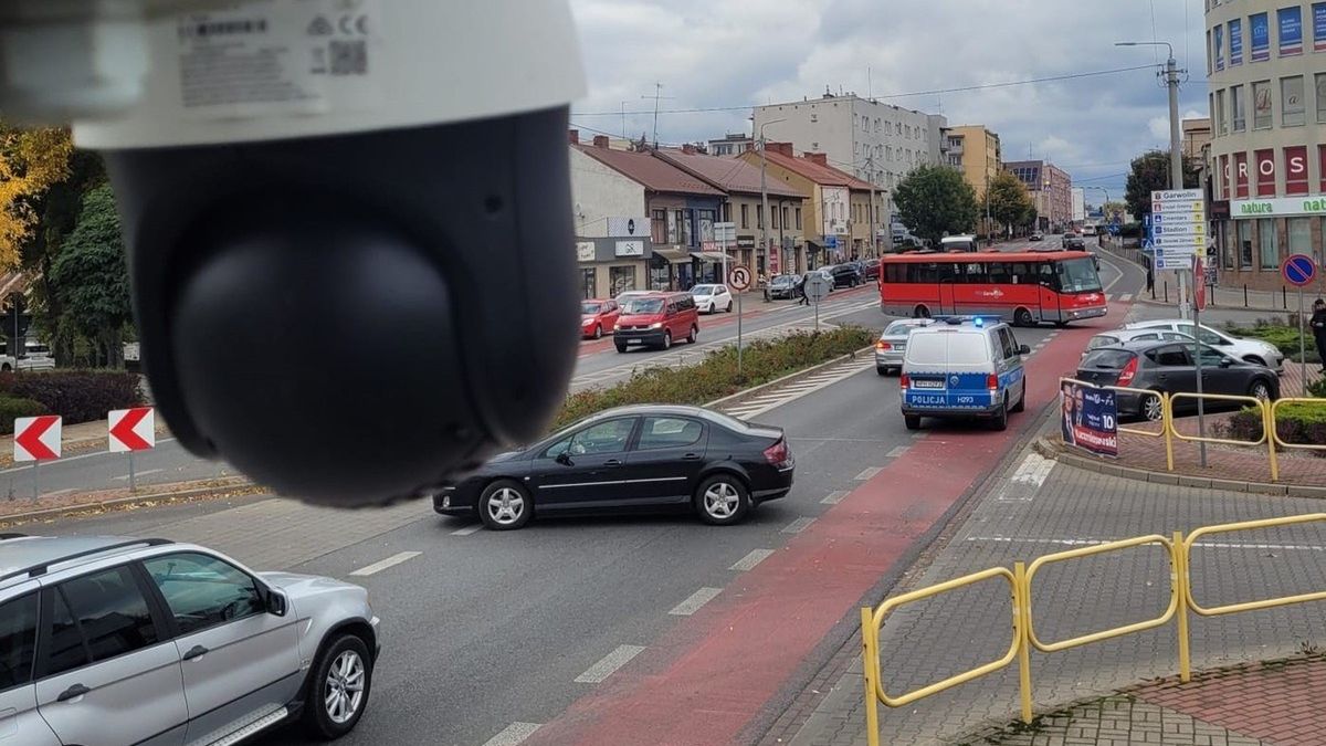Monitoringu ruchu drogowego kamerą systemu ICAM