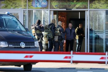 Strzelanina w łódzkiej fabryce. Policja zatrzymała napastnika