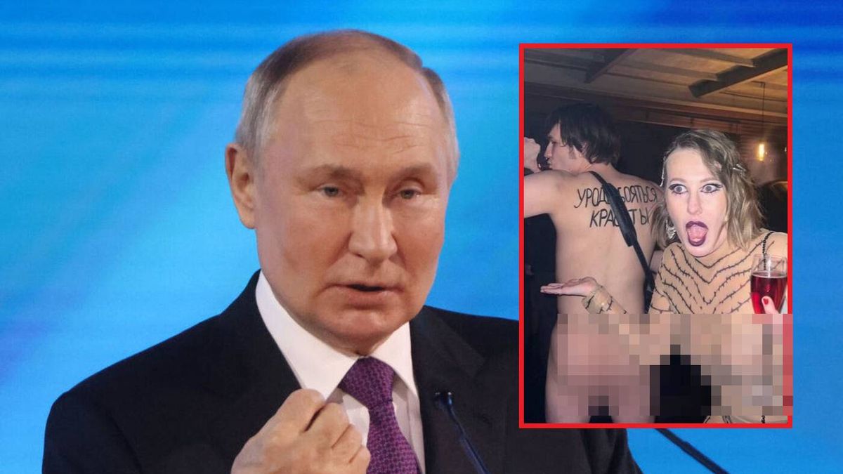 Była rywalka Putina na nagiej imprezie