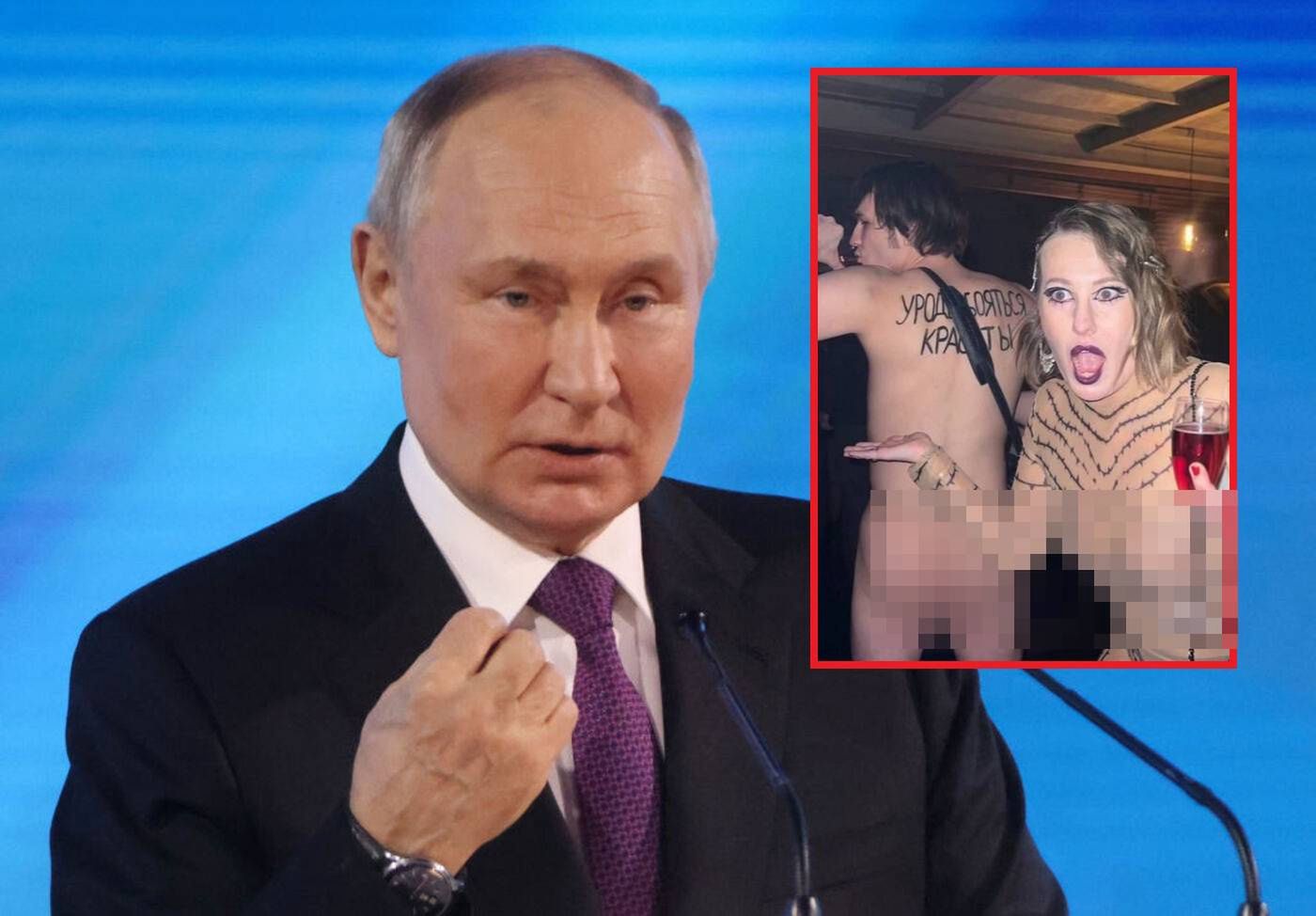 Chrześnica Putina na nagiej imprezie. Zdjęcia krążą w sieci