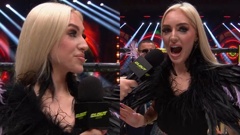 Caroline Derpienski WYGWIZDANA na Clout MMA! 