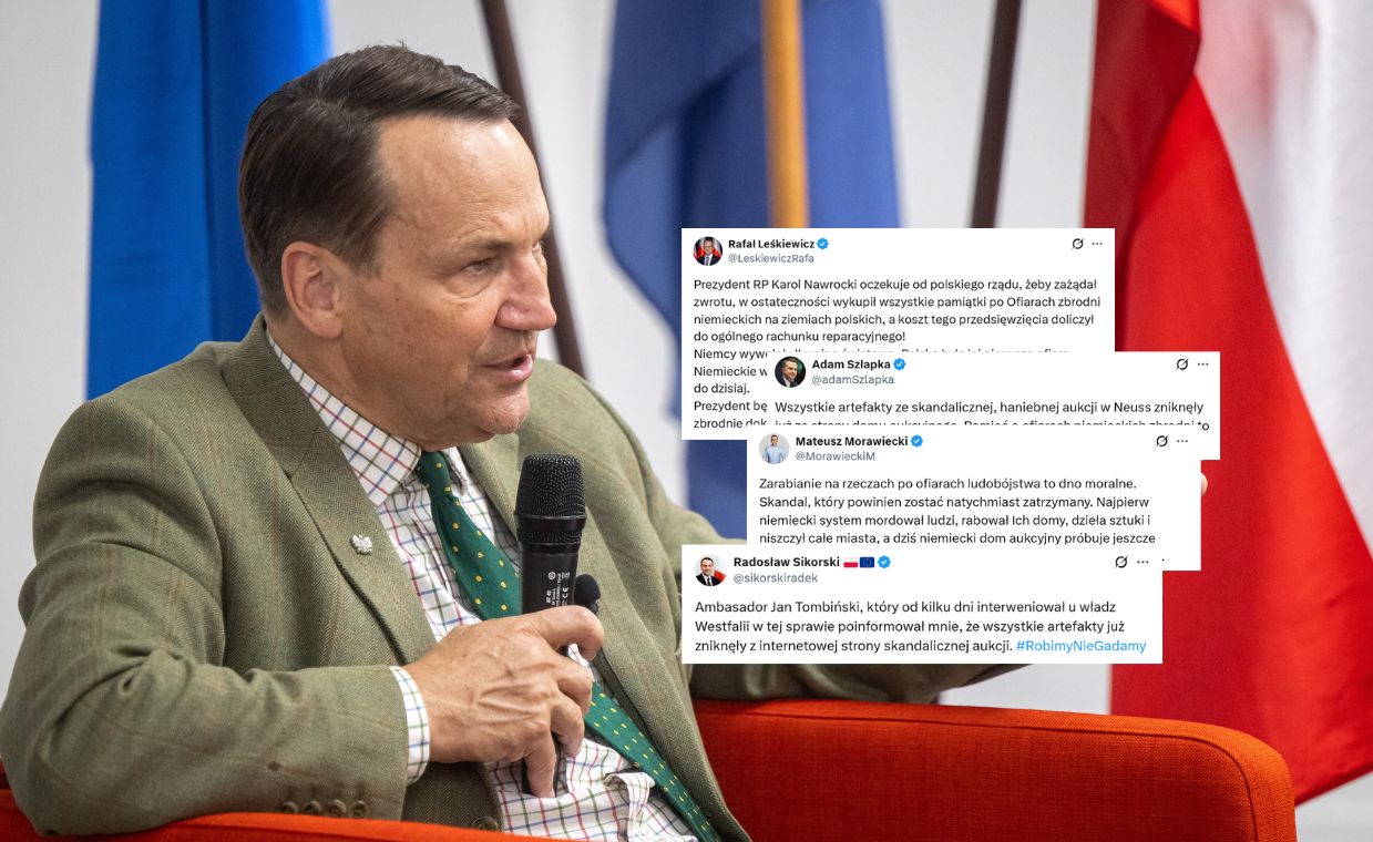 Reakcja na skandaliczną aukcję w Niemczech. Kolejne komentarze w sieci