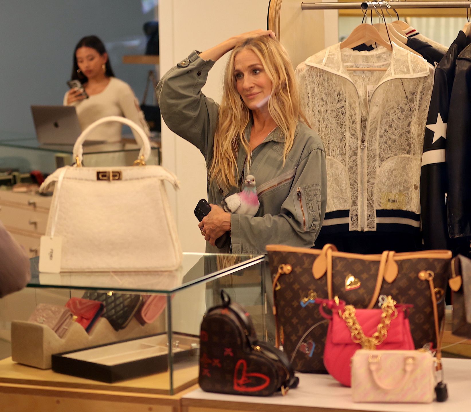Sarah Jessica Parker i Kristin Davis na planie 2. sezonu "I tak po prostu"