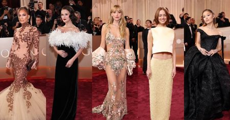 Złote Globy 2026. Rewia mody na czerwonym dywanie: Jennifer Lawrence, Ariana Grande, Emma Stone, Selena Gomez, JLo... (DUŻO ZDJĘĆ)