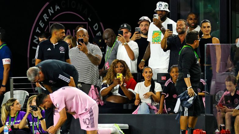 Gwiazdy podziwiają debiut Leo Messiego w Miami