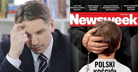 Tomasz Lis nominowany do HIENY ROKU za okładkę z KSIĘDZEM-PEDOFILEM!
