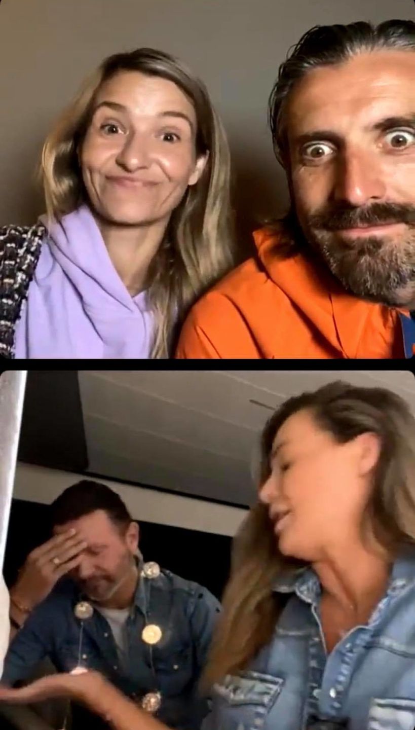 Małgorzata Rozenek i Radosław Majdan na "Domówce u Dowborów"