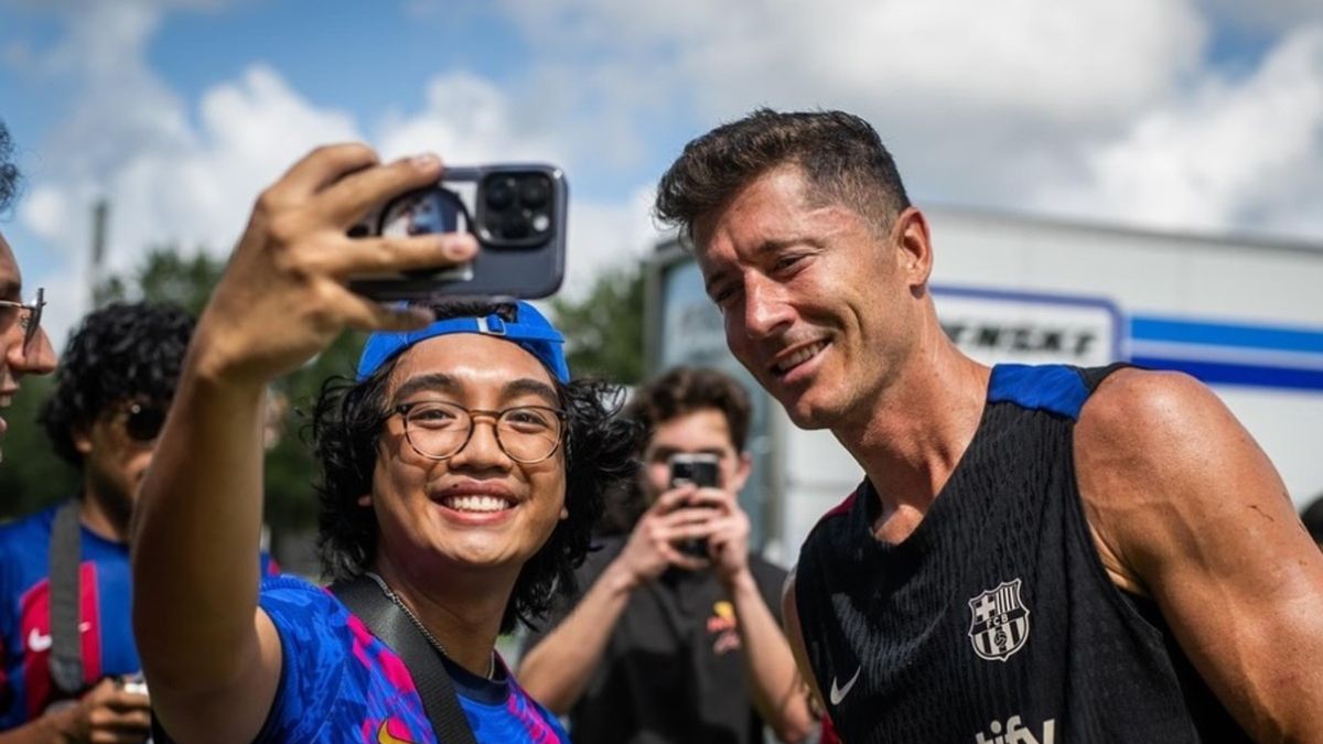 Robert Lewandowski w barwach FC Barcelony