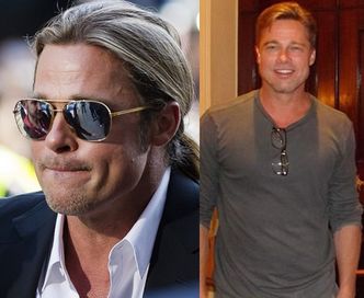 Brad Pitt OBCIĄŁ WŁOSY! (FOTO)