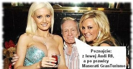 Najgorętsze auta według Playboya