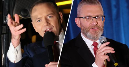 Ziemiec wprowadził Nawrockiego na minę. Tak odpowiedział ws. Brauna